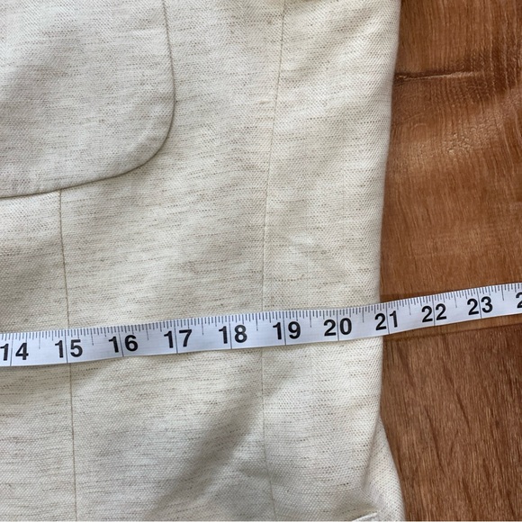 PJ Paul Jones Mens Linen Blend Blazer Sport Coat Jacket Cream Size Large - Picture 13 of 15